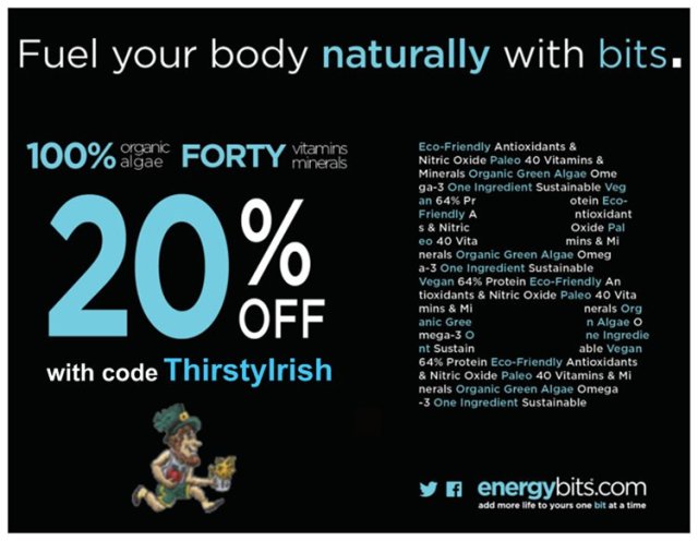 THIRSTY IRISH RUNNERS Postcard Back